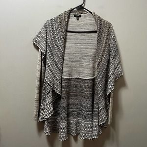 Cupio Knitted‎ Slouched Cardigan size Large